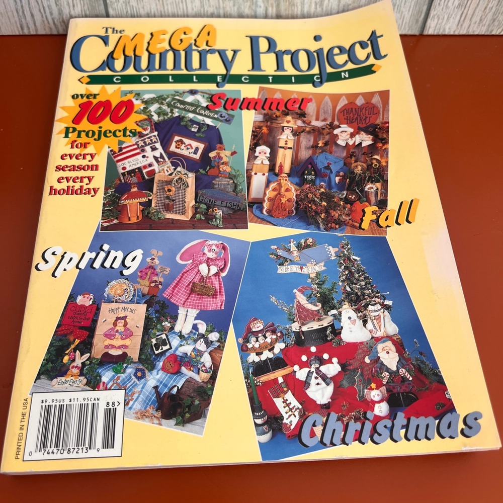 Omega Country Project Collection Summer 1998 Magazine 100+ Craft Projects DIY
